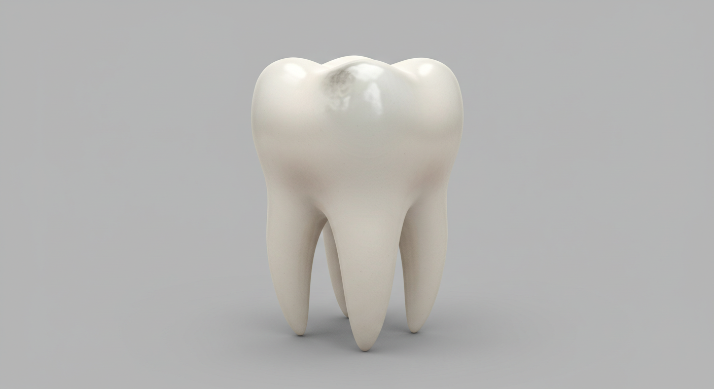 How to tell the difference between a cavity and a simple stain?