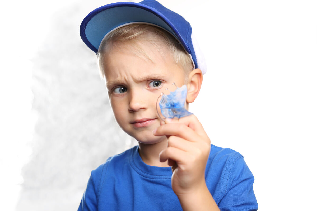 Orthodontic expander for a child