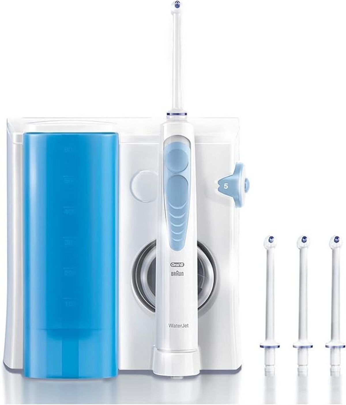 Oral-B Water Flosser Advanced in a bathroom setting